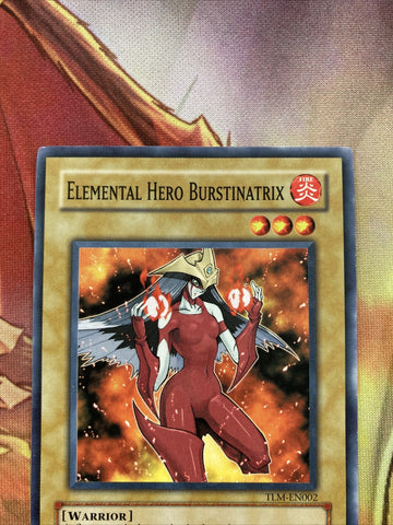 TLM-EN002 Elemental Hero Burstinatrix UNL Edition NM Yugioh (back)