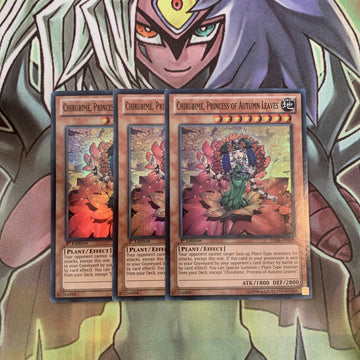 LVAL-EN039 x3 Chirubime, Princess of Autumn Leaves Super Excellent Cond Yugioh