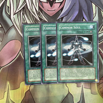 DP03-EN023 x3 Common Soul Common Excellent Condition Yugioh