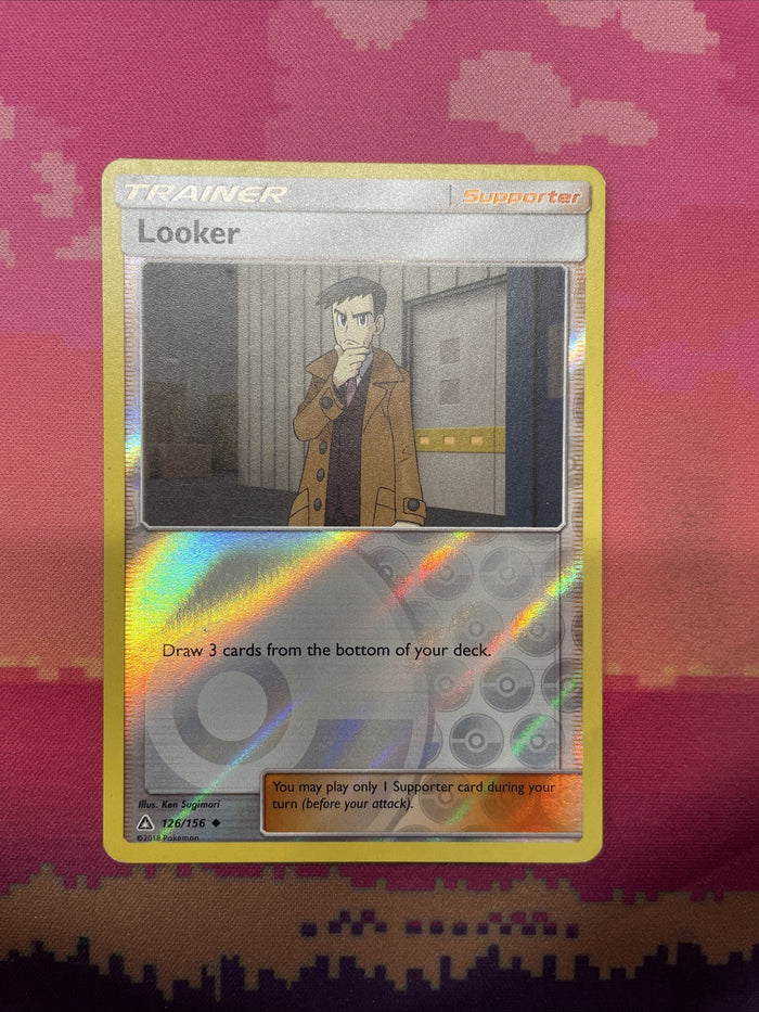 Pokemon Card Looker Ultra Prism Reverse Holo 126/156 Near Mint