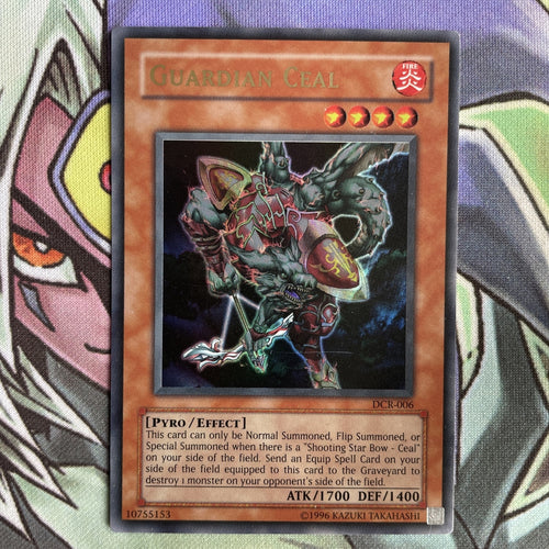 DCR-006 Guardian Ceal Ultra Rare Unlimited Edition Near Mint Yugioh Card