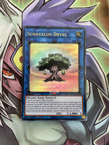 GFTP-EN018 Sunavalon Dryas Ultra Rare 1st Edition NM Yugioh Card