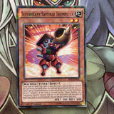 SP15-EN028 Superheavy Samurai Trumpeter Shatterfoil 1st Edition NM Yugioh