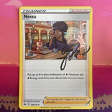 Pokemon Card Nessa Crown Zenith Holo Rare 136/159 Near Mint