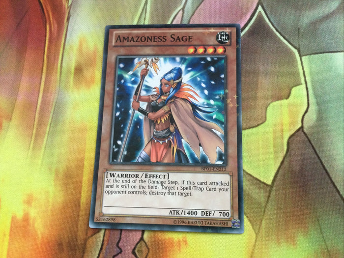 BP01-EN212 Amazoness Sage - Starfoil Rare NM Epic Dawn Yugioh