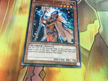 BP01-EN212 Amazoness Sage - Starfoil Rare NM Epic Dawn Yugioh (back)
