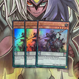 DOCS-ENSP1 x3 Samurai Cavalry of Reptier Ultra Rare Excellent Condition Yugioh