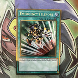 PGL3-EN081 Emergency Teleport Gold Rare 1st Edition NM Yugioh Card
