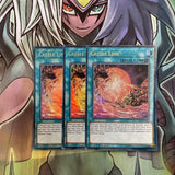 COTD-EN065 x3 Castle Link Ultra Rare Excellent Condition Yugioh
