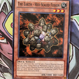 LCYW-EN264 The Earth - Hex-Sealed Fusion Common 1st Edition Near Mint Yugioh Car