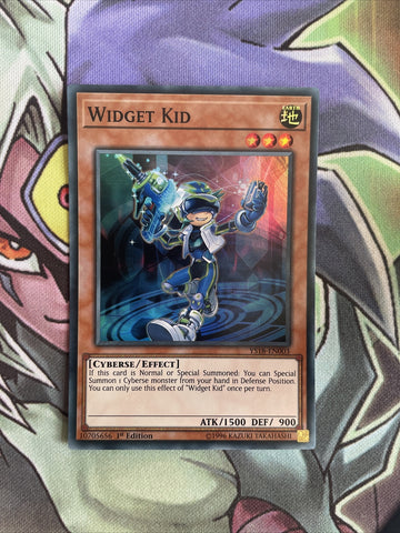YS18-EN003 Widget Kid Super Rare 1st Edition NM Yugioh Card