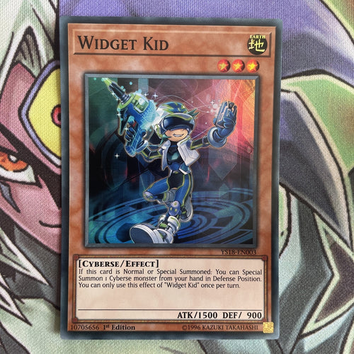 YS18-EN003 Widget Kid Super Rare 1st Edition NM Yugioh Card