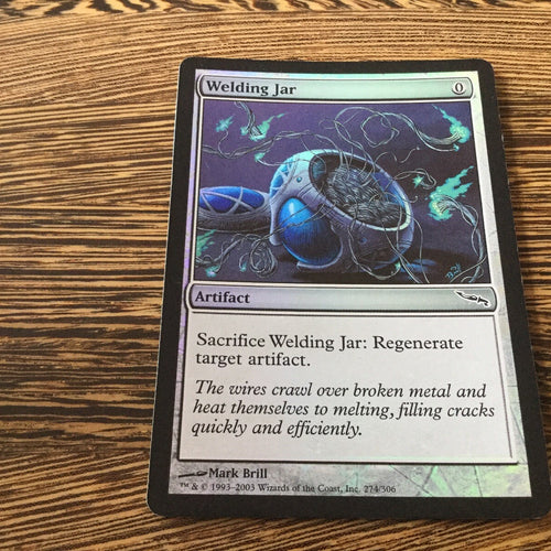 Welding Jar Foil - Mirrodin Moderately Played Magic MTG
