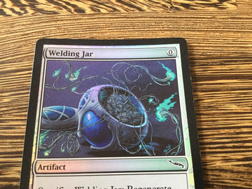Welding Jar Foil - Mirrodin Moderately Played Magic MTG (back)