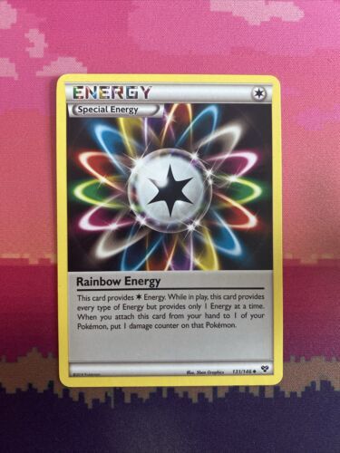 Pokemon Card Rainbow Energy XY Base Set Uncommon 131/146 Near Mint