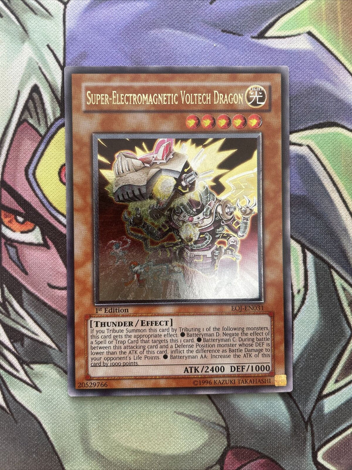 EOJ-EN031 Super-Electromagnetic Voltech Dragon Ultimate 1st Ed NM Yugioh Card
