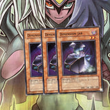 DR1-EN078 x3 Dimension Jar Common Excellent Condition Yugioh