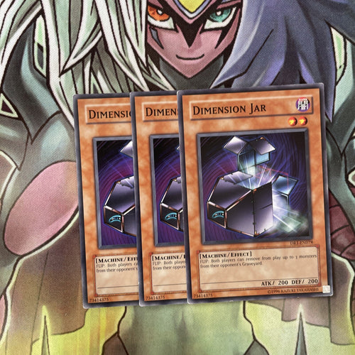 DR1-EN078 x3 Dimension Jar Common Excellent Condition Yugioh