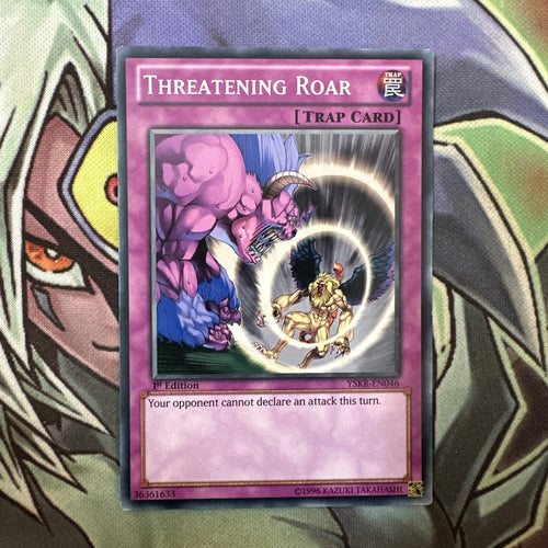 YSKR-EN046 Threatening Roar Common 1st Edition NM Yugioh Card