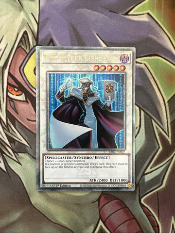 RA02-EN027 T.G. Hyper Librarian Quarter Century 1st Edition NM Yugioh Card