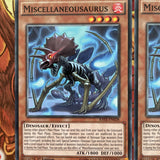 RATE-EN028 3 X - Miscellanousaurus - Common 1st Edition Yugioh