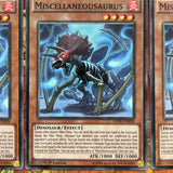 RATE-EN028 3 X - Miscellanousaurus - Common 1st Edition Yugioh