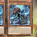 RATE-EN028 3 X - Miscellanousaurus - Common 1st Edition Yugioh