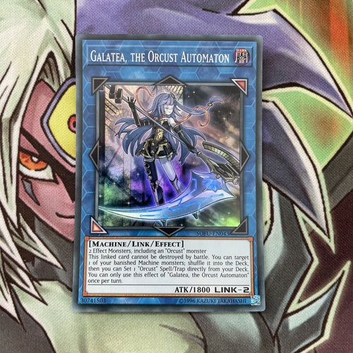 SOFU-EN043 Galatea, The Orcust Automaton UNL Edition NM Yugioh Card