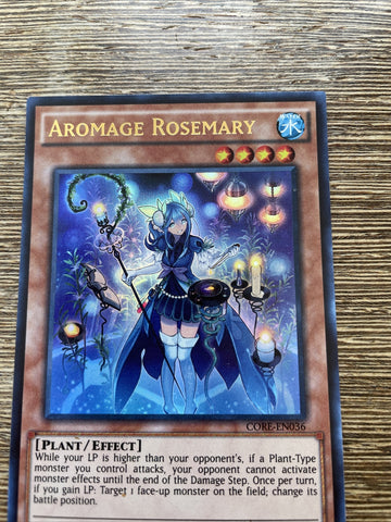 CORE-EN036 Aromage Rosemary - unl Edition - Common - Yugioh (back)