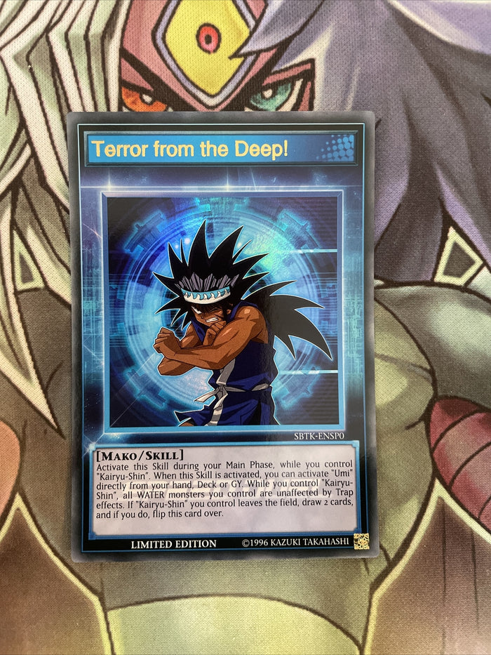 SBTK-ENSP0 Terror From The Deep! Ultra Rare LIMITED Edition NM Yugioh