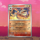 Pokemon Card Flareon Prismatic Evolutions Reverse Holo Rare 013/131 Near Mint