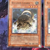 IOC-EN072/IOC-072 x3 Balloon Lizard Yugioh Cards Playset