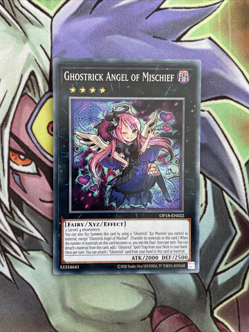 OP18-EN022 Ghostrick Angel Of Mischief Common UNL Edition NM Yugioh Card