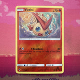 Pokemon Card Victini Lost Thunder Reverse Holo Rare 49/214 Near Mint