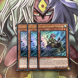 FLOD-EN020 x3 Elementsaber Makani Ultra Rare Excellent Condition Yugioh