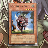 RP02-EN023 Mad Sword Beast Common UNL Edition NM Yugioh MISPRINT