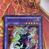 BOSH-EN093 Chimeratech Rampage Dragon Super Rare unl edition Mint YuGiOh Card