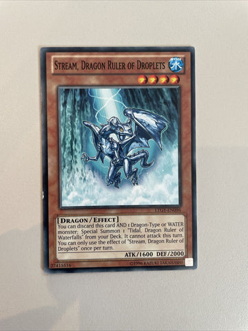 LTGY-EN096 Stream, Dragon Ruler of Droplets Common Unlimited LP Yugioh!