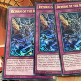 LDK2-ENJ34 x3 RETURN OF THE RED-EYES YUGIOH CARDS