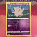 Pokemon Card Clefairy Vivid Voltage Reverse Holo 063/185 Near Mint