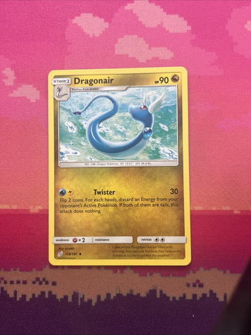 Pokemon Card Dragonair Team Up Uncommon 118/181 Near Mint