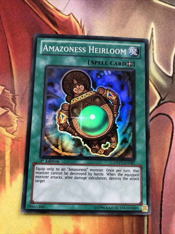 DREV-EN087 Amazoness Heirloom - Super Rare Duelist Revolution Yugioh 1ST ED NM