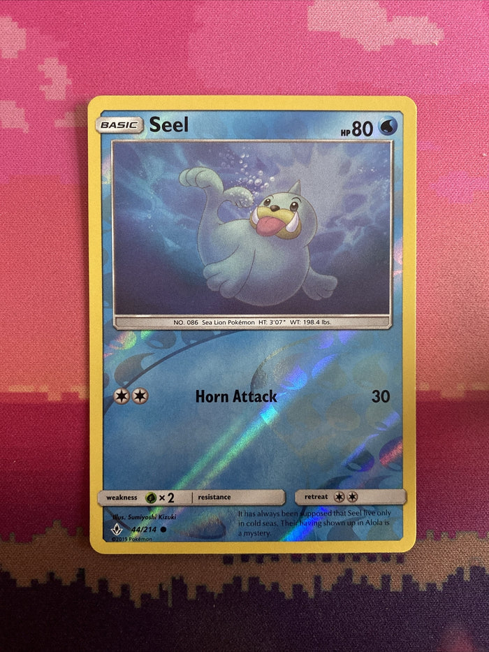 Pokemon Card Seel Unbroken Bonds Reverse Holo 44/214 NM