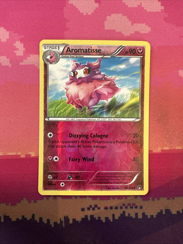 Pokemon Card Aromatisse Breakpoint Reverse Holo 85/122 Near Mint
