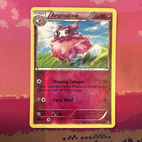 Pokemon Card Aromatisse Breakpoint Reverse Holo 85/122 Near Mint