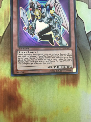 LCYW-EN021 - Valkyrion the Magna Warrior - Super Rare - 1st edition - YuGiOh! (back)