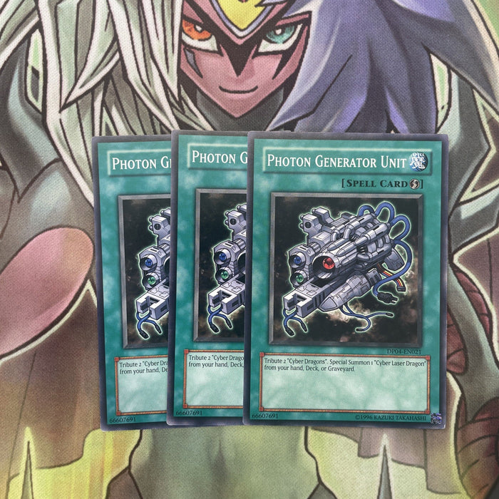 DP04-EN021 x3 Photon Generator Unit Common Excellent Condition Yugioh