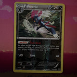 Pokemon Card Weavile Steam Siege Reverse Holo Rare 61/114 Near Mint