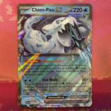 Pokemon Card Chien-Pao ex 061/193 Ultra Rare Paldea Evolved Near Mint
