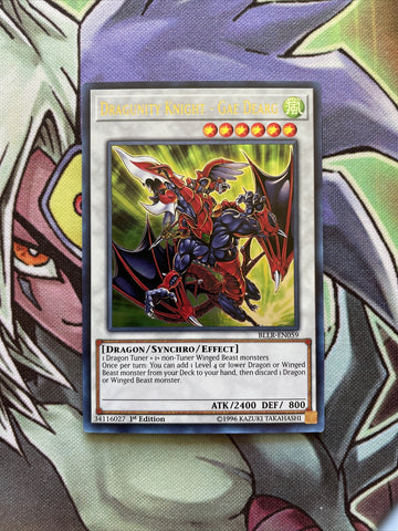 BLLR-EN059 Dragunity Knight - Gae Dearg Ultra Rare 1st Edition Near Mint Yugioh